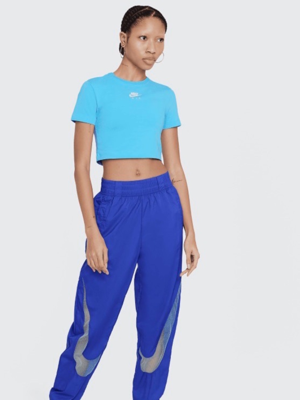 Nike Sportswear Air Women's Short-Sleeve Crop Top Size M